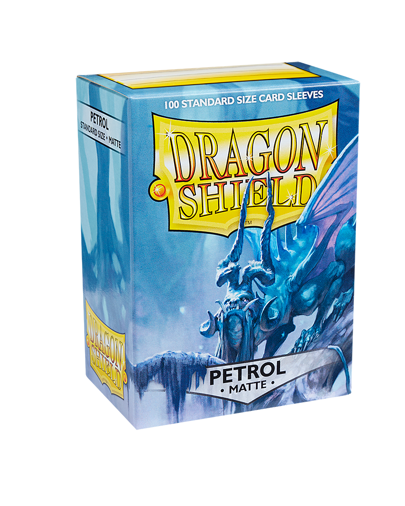Dragon Shield - 100 Matte Sleeves Petrol Dragon Shield - 100 Matte Sleeves Petrol