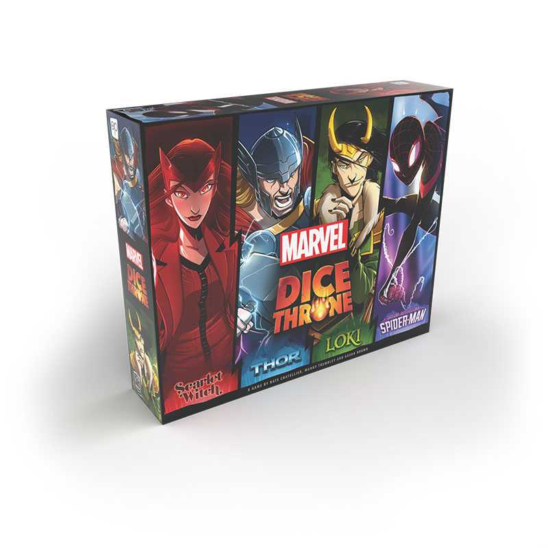 Dice Throne Marvel 4 Hero Box | EurekaPuzzles