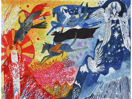 across sun moon art
