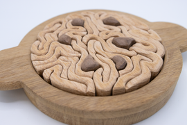 Pasta Puzzle - 9" Hand Carved