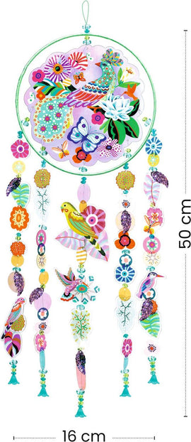 Paradise Bird DIY Suncatcher