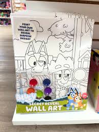 Bluey Wall Art - Secret Reveal