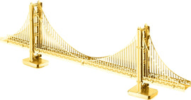 Gold Golden Gate Bridge