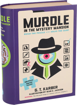 Murdle in the Mystery Mansion 500-Piece Jigsaw Puzzle