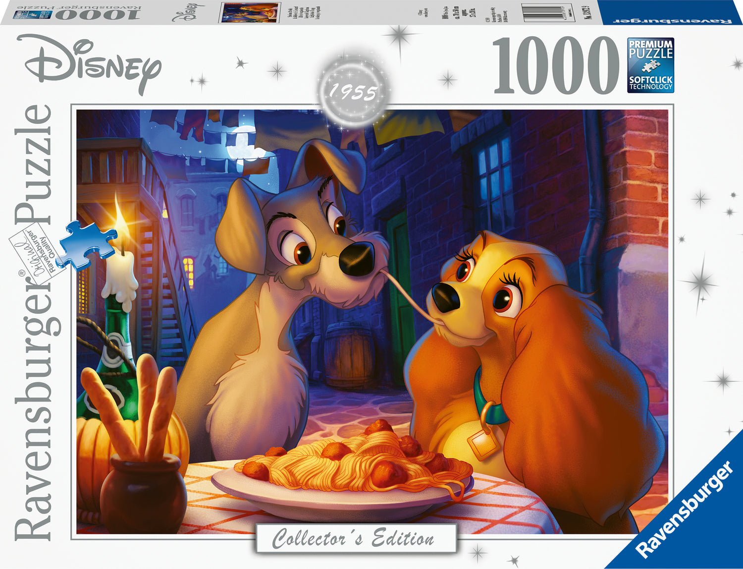 Lady and the Tramp 1000 pc Puz