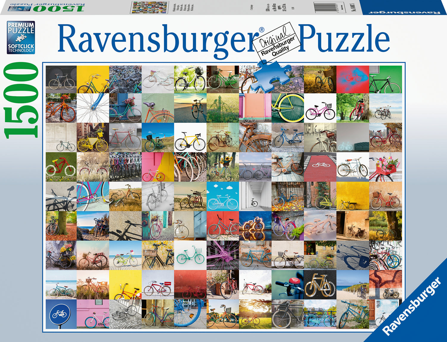 99 Bicycles 1500 pc Puzzle