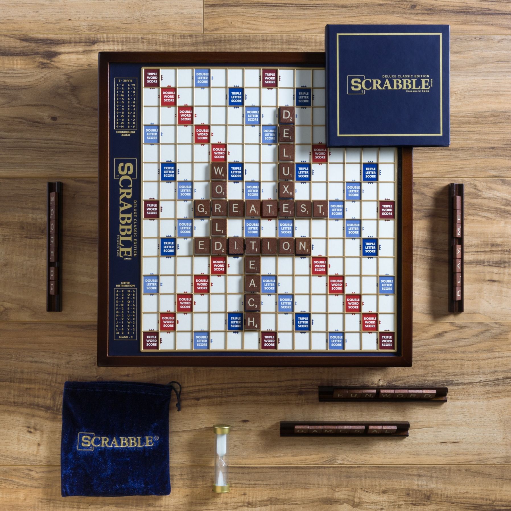 Scrabble Deluxe Classic Edition