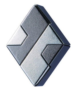 The Cast Diamond by Hanayama is a sophisticated mechanical puzzle featuring a shiny metallic finish and an intricate diamond shape. Its unique design captivates puzzle enthusiasts and fosters problem-solving skills as you explore its hidden pathways. Perfect for collectors and gift-givers, this challenging puzzle blends art and engineering for an engaging experience.