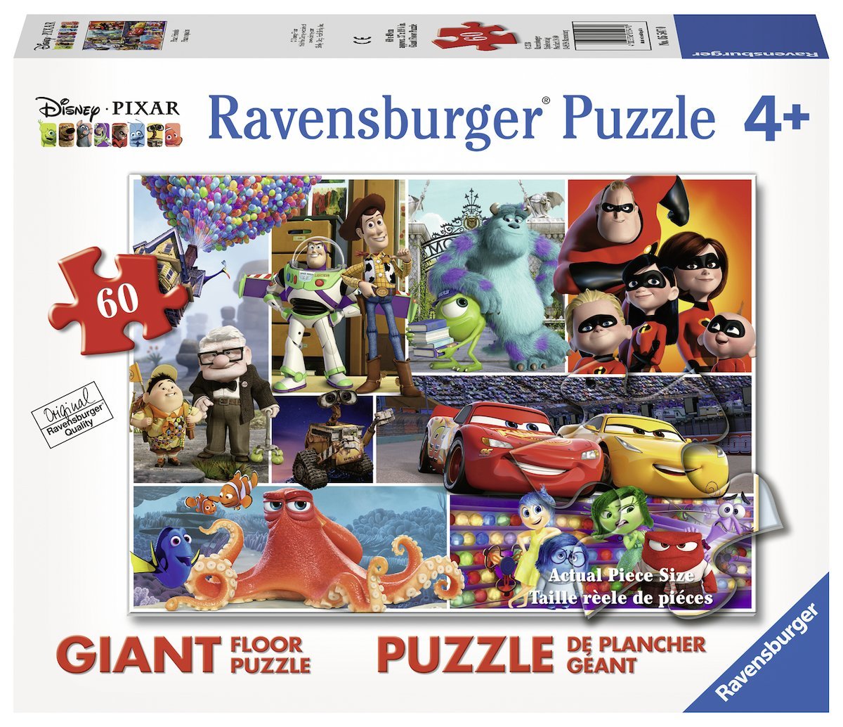 Pixar Friends Jigsaw Puzzle by Ravensburger - 60 Pieces