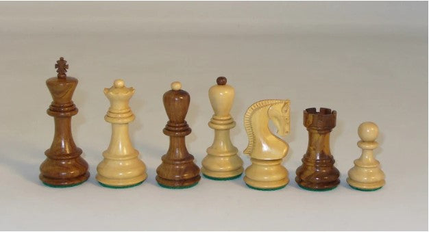 Chessmen: 3.75" Kikkerwood with Opposite Tops