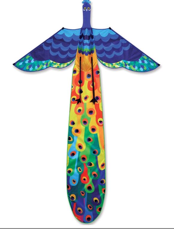 3-D Peacock Kite