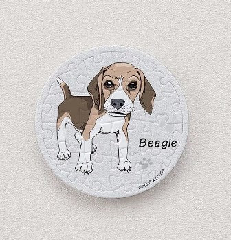 Beagle 16 piece Puzzle Magnet