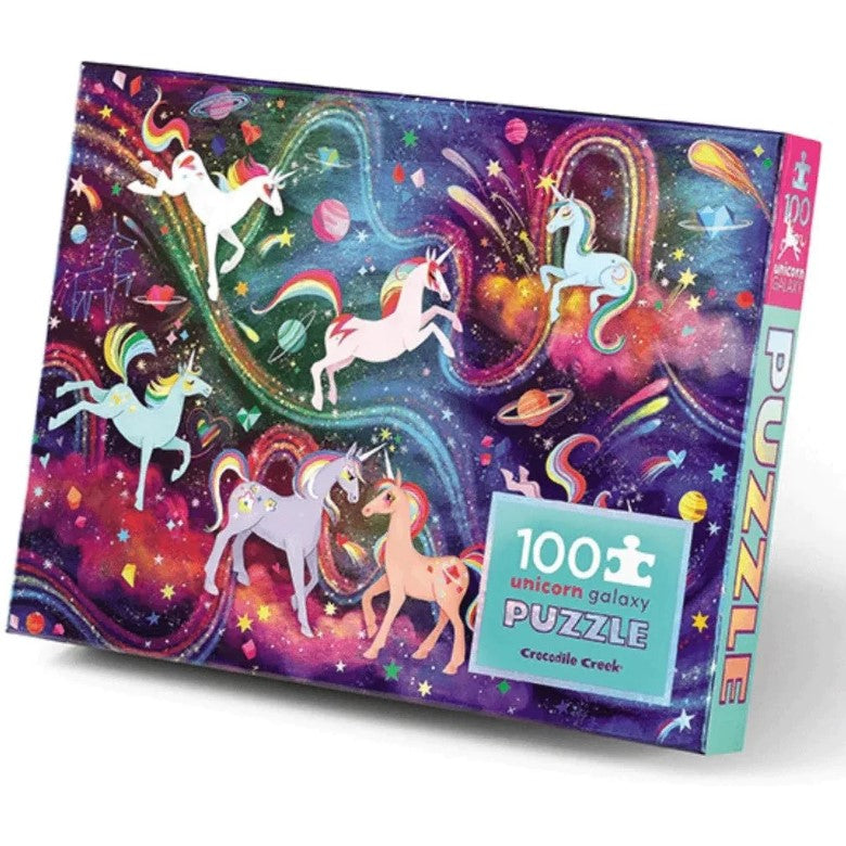 Unicorn Galaxy Holographic Jigsaw Puzzle | Crocodile Creek