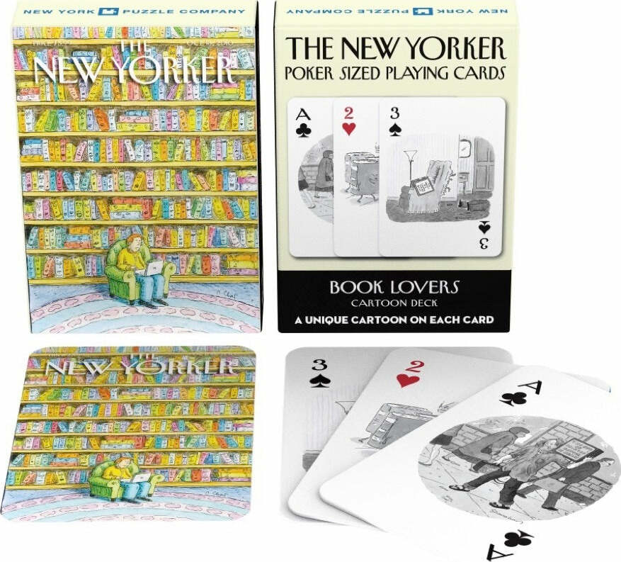 Book Lover Playing Cards