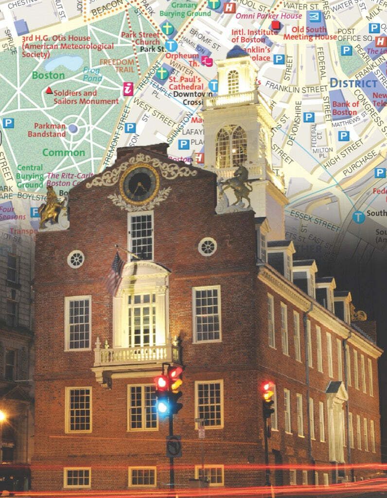 Boston City Map Mini Puzzle (100pc)