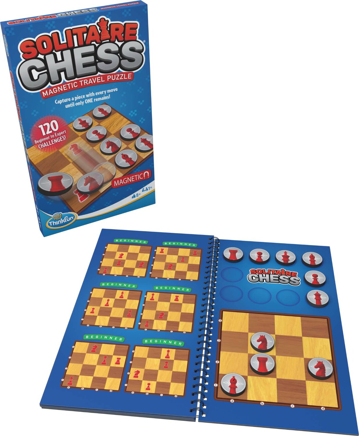 Solitare Chess Magnetic Travel