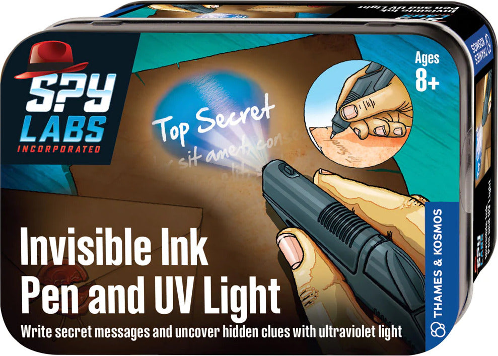 Novelty Uv Black Light Reactive Invisible Ink Markers Security Spy