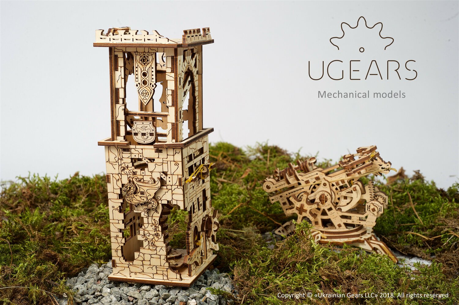 UGears 3D: Archballista-Tower