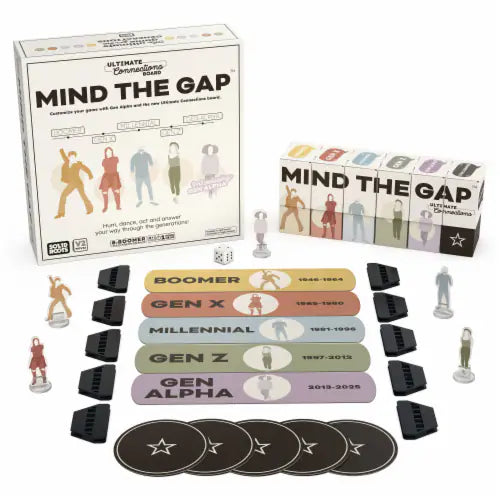 Mind the Gap components and pieces
