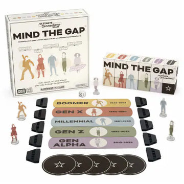 Mind the Gap components and pieces