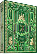 Front of the box for Wicked playing cards