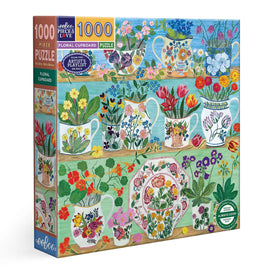 Floral Cupboard - 1000 pc Jigsaw