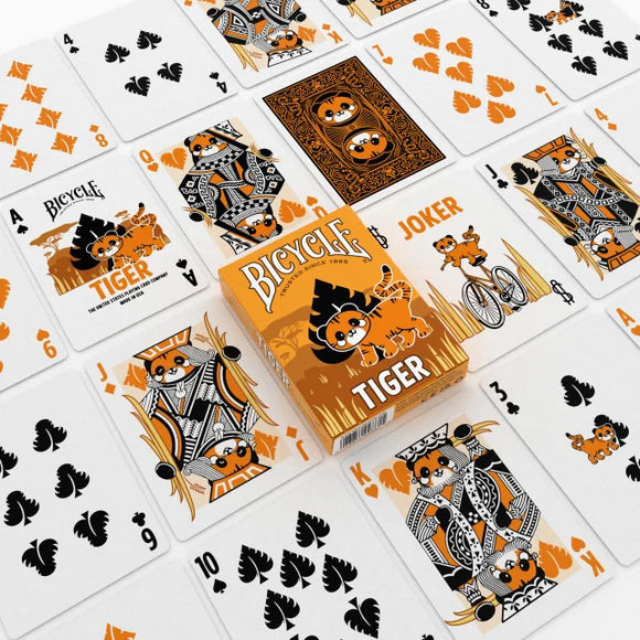 Bicycle tiger card examples