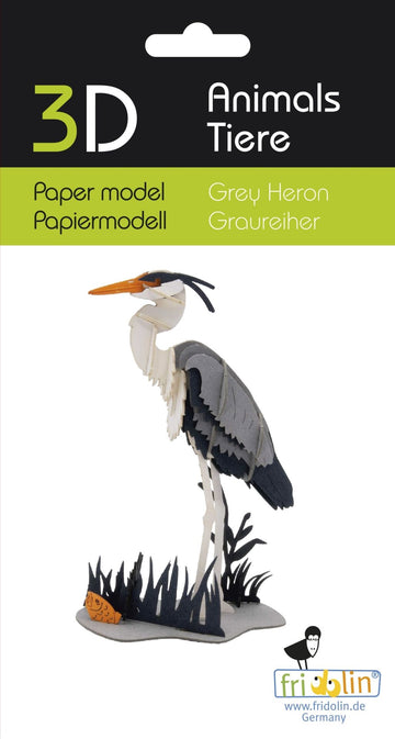 Grey Heron model kit