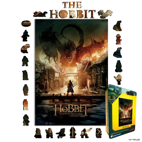 battle of five armies wooden puzzle