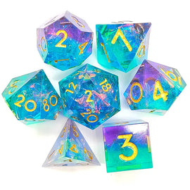 Jelly Twinkle - Sharp Edge Dice Set