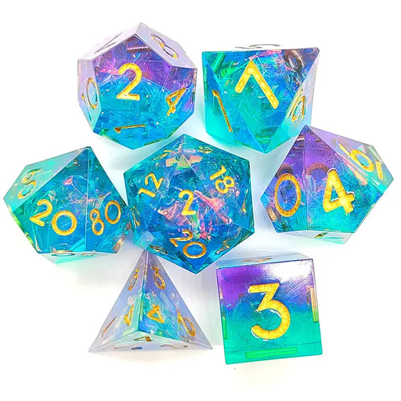 Jelly Twinkle - Sharp Edge Dice Set