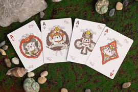 Example cards for red samurai otter deck.