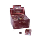 Image of the Classic Miniature Playing Card set by John N. Hansen Co. Inc., featuring multiple small boxes of playing cards displayed in a retail packaging with a coin for scale.