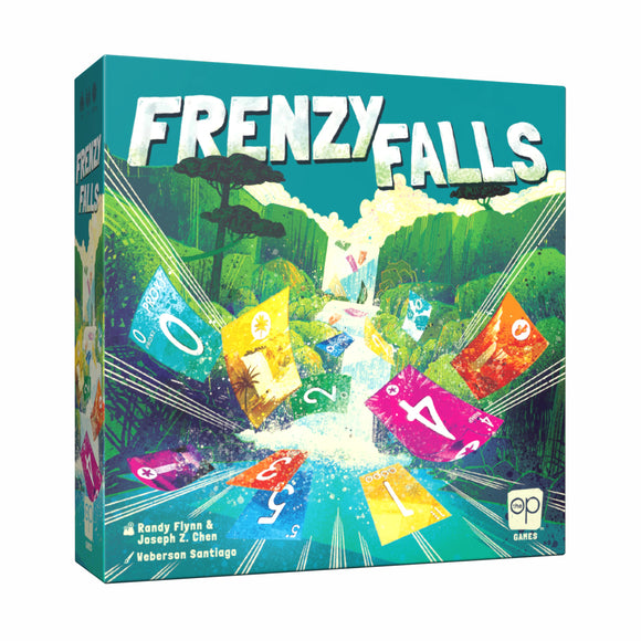 Frenzy Falls front of the box design