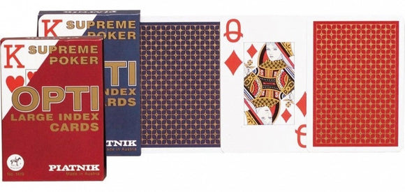 Opti Large Index Playing Cards