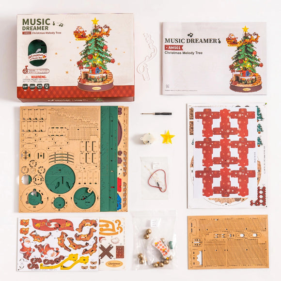 christmas melody tree materials