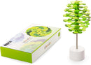 The Lollipopter Green Apple by Beyond 123 is a vibrant and interactive fidget toy. It features a spiraled design with layered green and yellow discs arranged in a tree-like structure, mounted on a white base. The packaging showcases colorful imagery of the product, highlighting its playful and engaging design, perfect for enhancing focus and sensory exploration.
