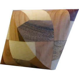 BiBox Mechanical by VINCO, a captivating wooden mechanical puzzle featuring interlocking shapes in various wood tones. Designed to challenge and engage the mind, this intricate puzzle showcases fine craftsmanship and natural materials, making it a perfect gift for puzzle enthusiasts and a great addition to any collection.