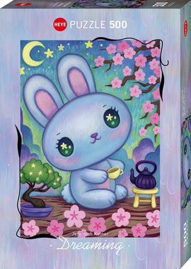 Bunny Zen Garden Dreaming 500pc Puzzle