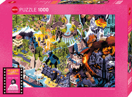 Heye 1000 Piece Peter Jackson Films Seek and Find Puzzle