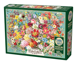The Language of Flowers 1000 Piece Puzzle Box