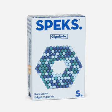 Speks Mini Magnet Ball Gigabyte - teal and blue