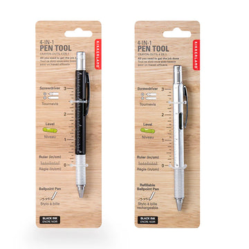 Kikkerland 4 in 1 pen in the packaging