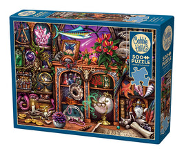 Cabinet of Curiosities 500 Piece Puzzle Box