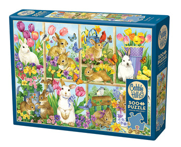 Tulip Time 500 Piece Puzzle Box