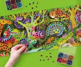 Jewel Art Poster/Jungle Paradi