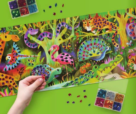 Jewel Art Poster/Jungle Paradi