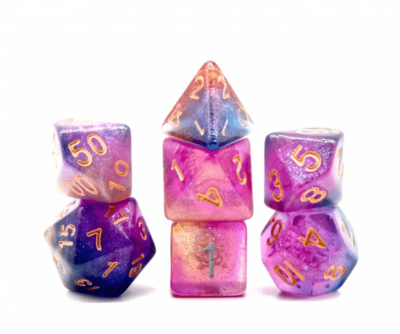 Andromeda’s Nebula Dice set