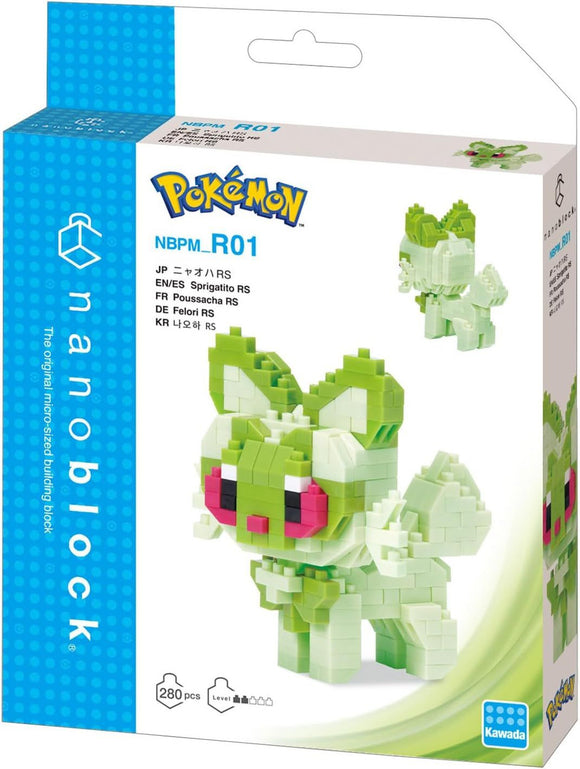 Sprigatito Nanoblock Box