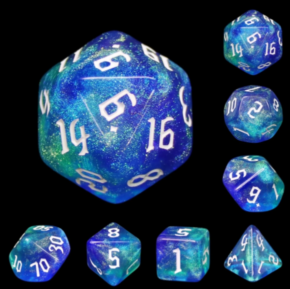 Meteor Storms RPG Dice Set